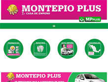 Tablet Screenshot of montepioplus.com